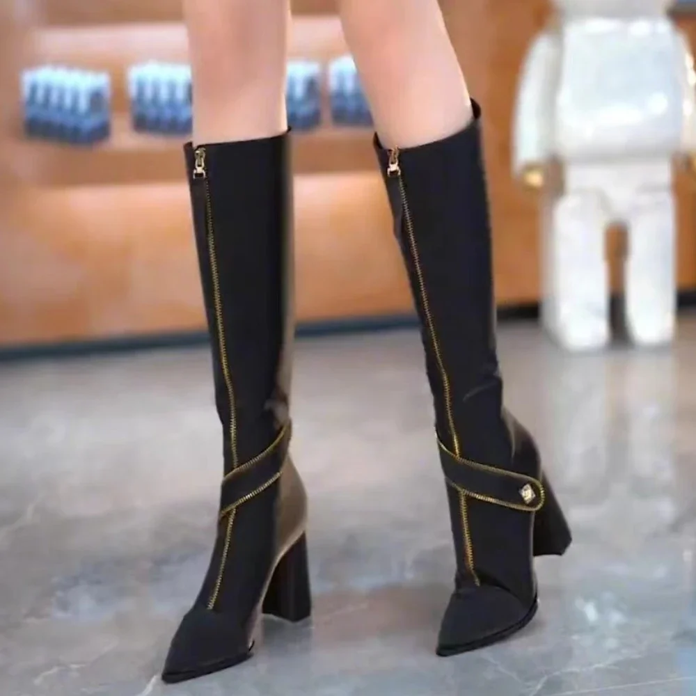Winter Boots for Women 2023 Autumn Winter Female Pointed Toe Plush Knight Boots Ladies Long Boots Sexy High Heels Women Shoes
Winter Boots for Women 2023 Autumn Winter Female Pointed Toe Plush Knight Boots Ladies Long Boots Sexy High Heels Women Shoes