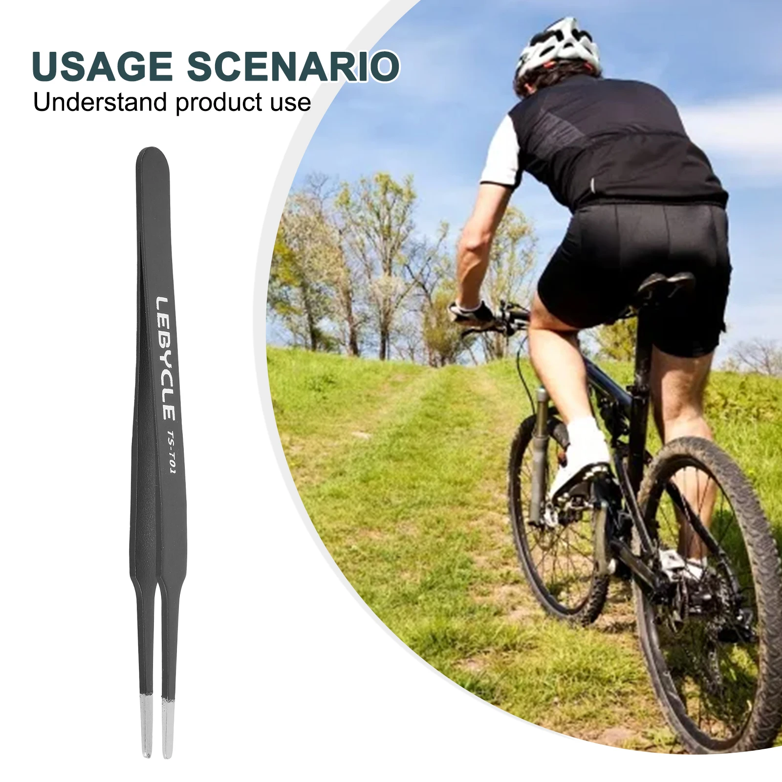 Seal Removal Tweezers Practical Repair Tool Stainless Steel 122*11mm Ball Headset Bike Bicycles Black Multi Functional Non-slip
Seal Removal Tweezers Practical Repair Tool Stainless Steel 122*11mm Ball Headset Bike Bicycles Black Multi Functional Non-slip