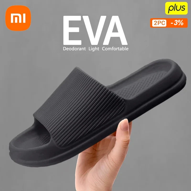 Xiaomi Fashion Men's Women's Slippers Anti-Slip Wear-Resistant EVA Thick Sole Comfortable Home Slippers Bathroom Bath Flip-Flops
Xiaomi Fashion Men's Women's Slippers Anti-Slip Wear-Resistant EVA Thick Sole Comfortable Home Slippers Bathroom Bath Flip-Flops