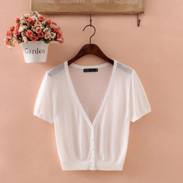 New Summer Button Shirts for Women Breathable Short Sleeve Sunscreen Casual Office Lady Solid Blouse Female Loose Chic Tops P301
New Summer Button Shirts for Women Breathable Short Sleeve Sunscreen Casual Office Lady Solid Blouse Female Loose Chic Tops P301