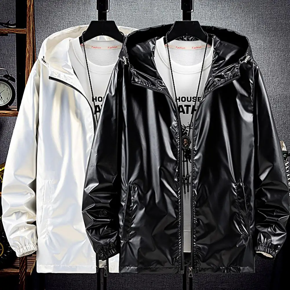 Trendy Men Outerwear Pockets Design Man Men Hooded Coat Slim Fit Elastic Cuff Coat
Trendy Men Outerwear Pockets Design Man Men Hooded Coat Slim Fit Elastic Cuff Coat