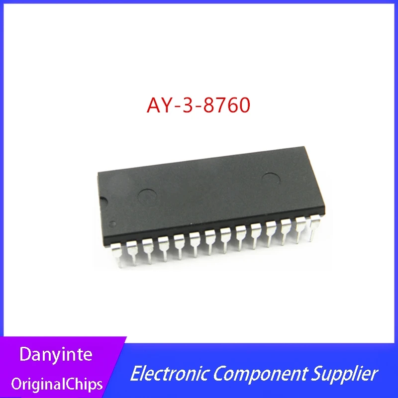 

New 2pcs/lot AY-3-8760 DIP-28