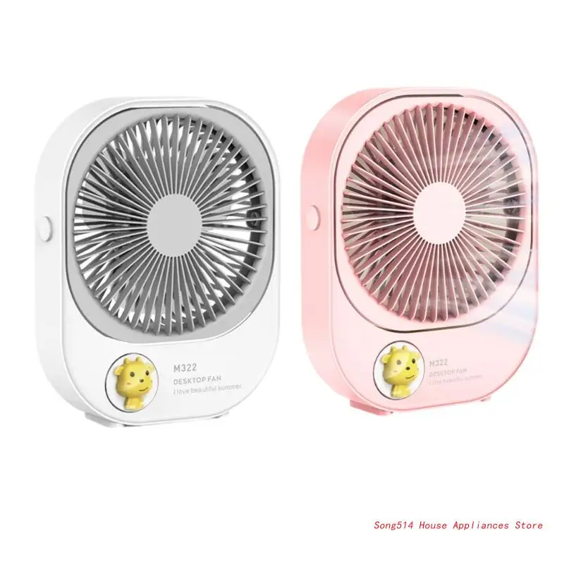 USB Charging Desktop Fan Portable Fan with Strong Airflow 2 Color Personal Desk Fan for Office Table Bedroom Kitchen 95AC 
USB Charging Desktop Fan Portable Fan with Strong Airflow 2 Color Personal Desk Fan for Office Table Bedroom Kitchen 95AC
