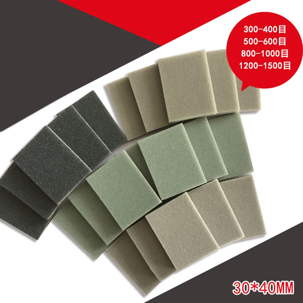40pcs Sanding Papers Sponge Sandpapers Wet Dry Polishing Grinding Tool 3*4CM Packaging Boxes With Sponge Inside Rectangle
40pcs Sanding Papers Sponge Sandpapers Wet Dry Polishing Grinding Tool 3*4CM Packaging Boxes With Sponge Inside Rectangle