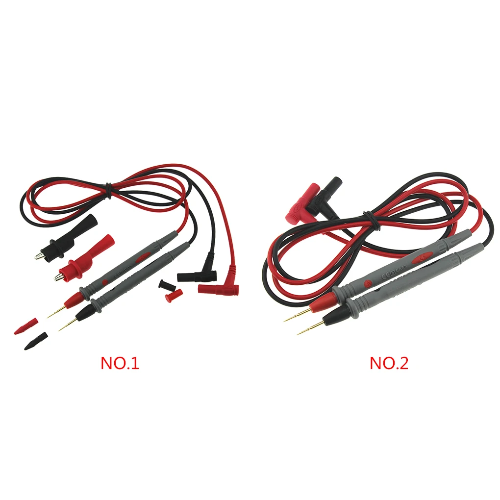 1 Pair Multimeter Test Pin Electrician 10A Wire Pen Probe Tip Tester Needle Household Measurement Accessory with clip
1 Pair Multimeter Test Pin Electrician 10A Wire Pen Probe Tip Tester Needle Household Measurement Accessory with clip