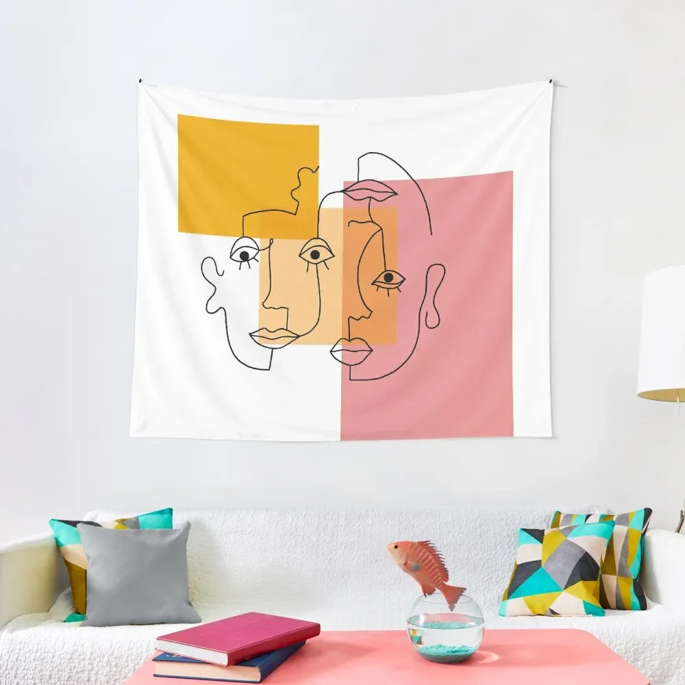 COLOR BLOCK LINE FACES Tapestry Home Supplies Luxury Living Room Decoration Room Aesthetic Home Decorating Tapestry
COLOR BLOCK LINE FACES Tapestry Home Supplies Luxury Living Room Decoration Room Aesthetic Home Decorating Tapestry