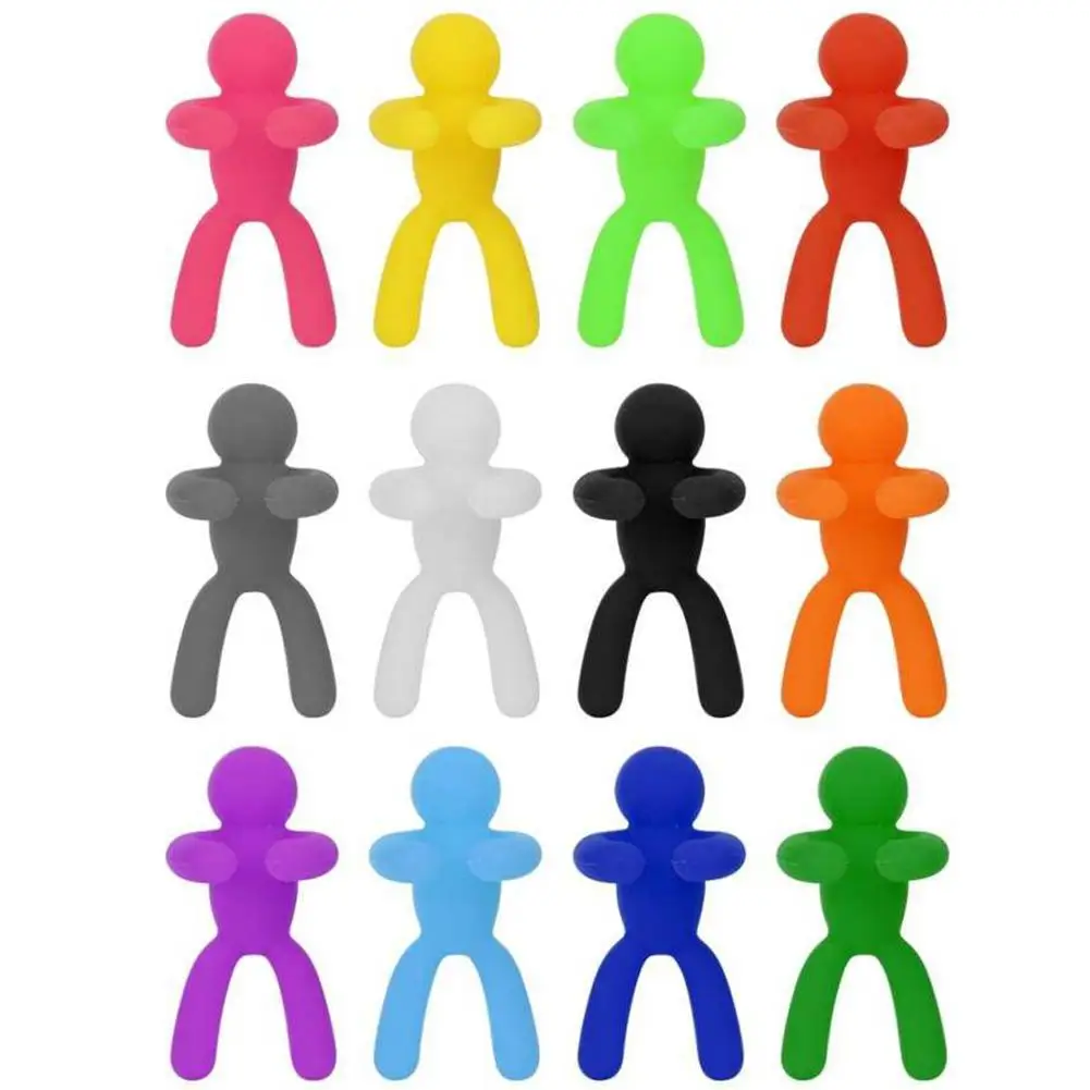 Set of 12pcs Reusable Cheap Human Body Man Shape Silicone Wine Glass Charm Markers
Set of 12pcs Reusable Cheap Human Body Man Shape Silicone Wine Glass Charm Markers