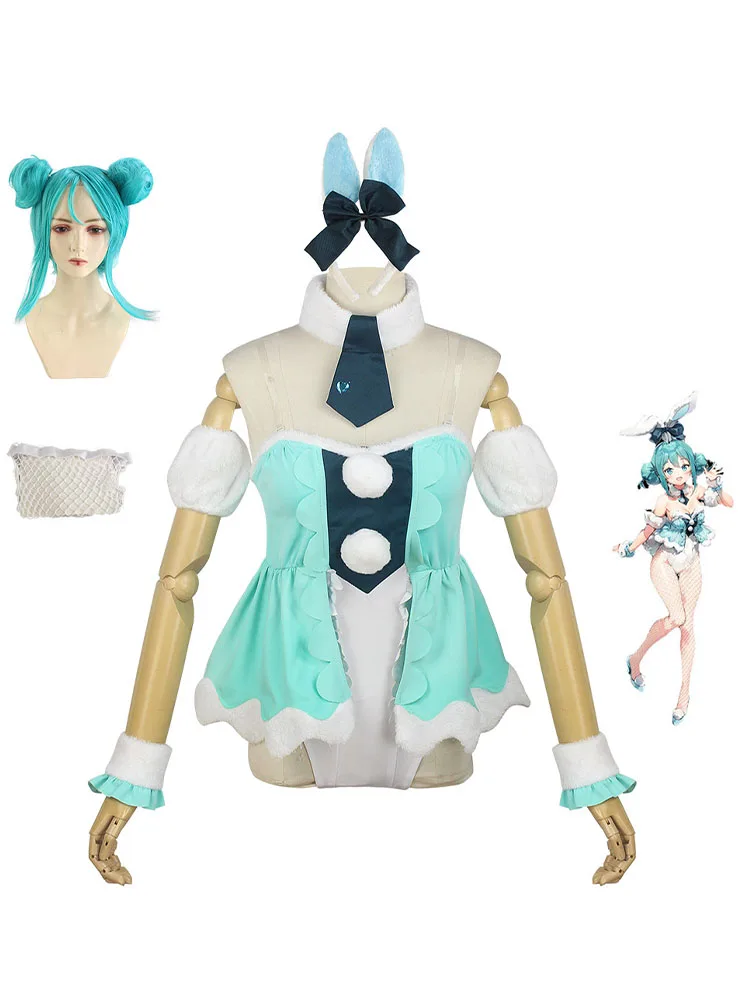 For Hatsune Miku miku white rabbit girl cos tights white rabbit girl cosplay animation performance clothing
For Hatsune Miku miku white rabbit girl cos tights white rabbit girl cosplay animation performance clothing