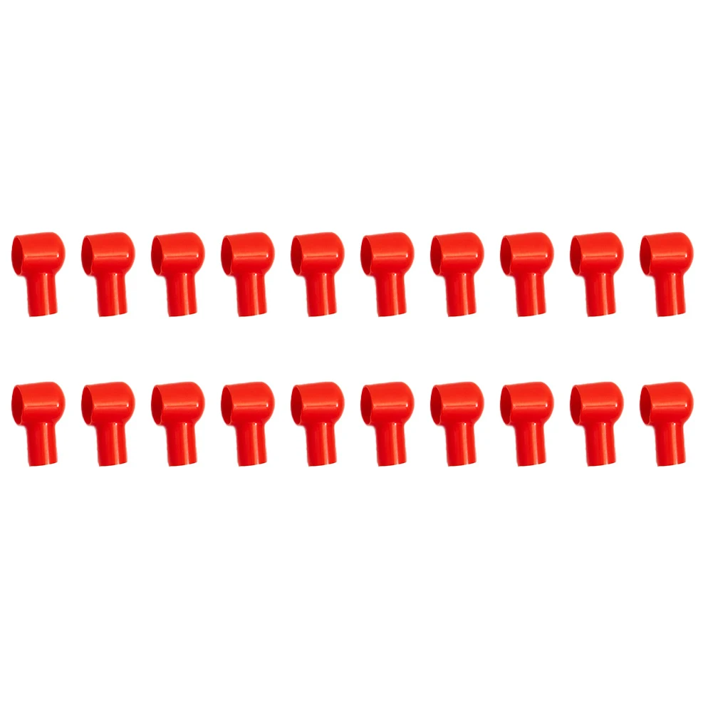 20PCS Battery Terminal Cover Boots Insulating Protective Lug Cap 12x20mm Red Direct Replacement Car Accessories
20PCS Battery Terminal Cover Boots Insulating Protective Lug Cap 12x20mm Red Direct Replacement Car Accessories