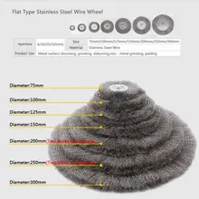 For Rust Cleaning Bench Grinder Crimped Stainless Steel Wire Reel Wheel Brushes For Light Deburring, Edge Mixing, Rough Bonding
For Rust Cleaning Bench Grinder Crimped Stainless Steel Wire Reel Wheel Brushes For Light Deburring, Edge Mixing, Rough Bonding