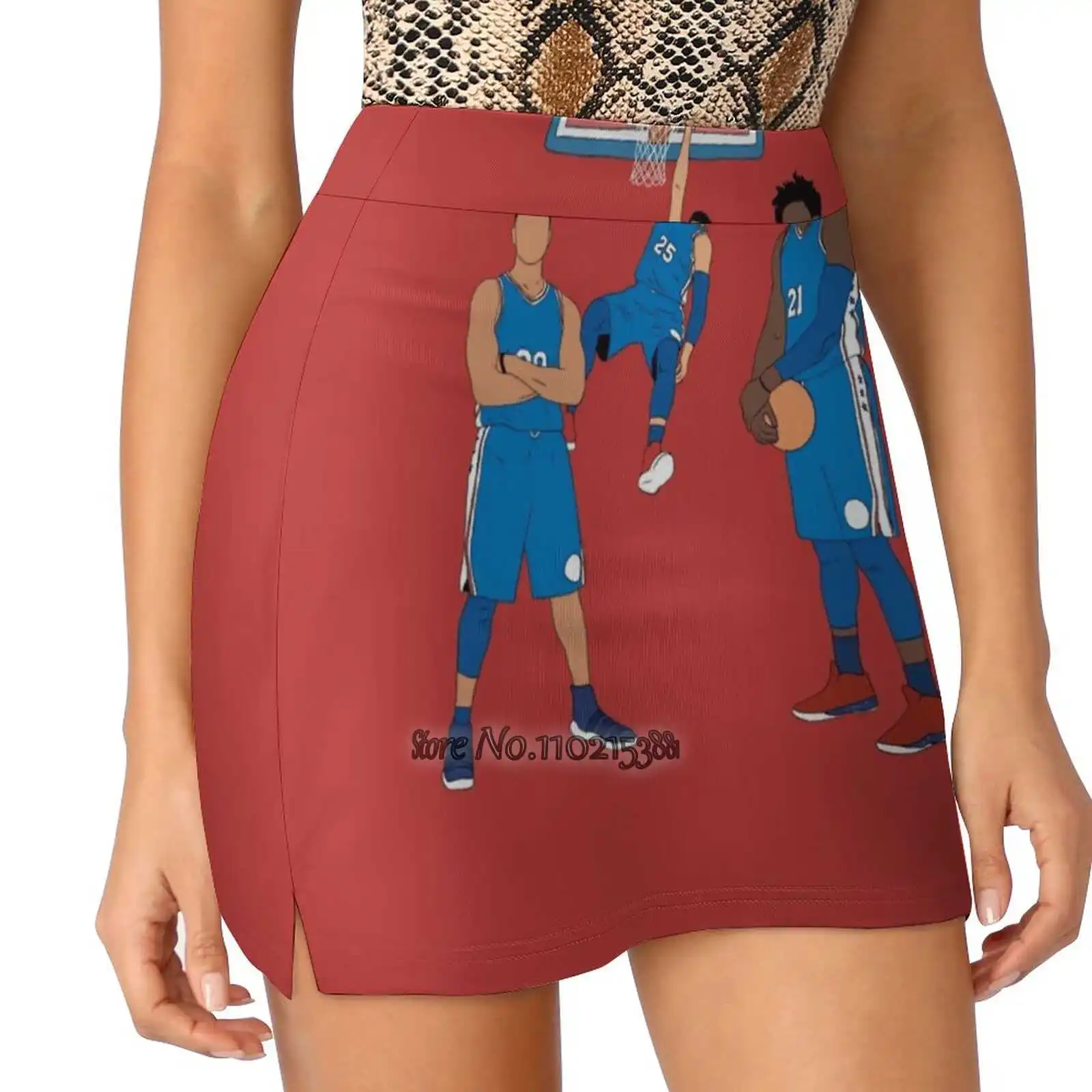 

Большая теннисная юбка для гольфа, сексуальные трапециевидные шорты в стиле Харадзюку, юбка с карманами для телефона, спортивная баскетбольная юбка Philly Ben