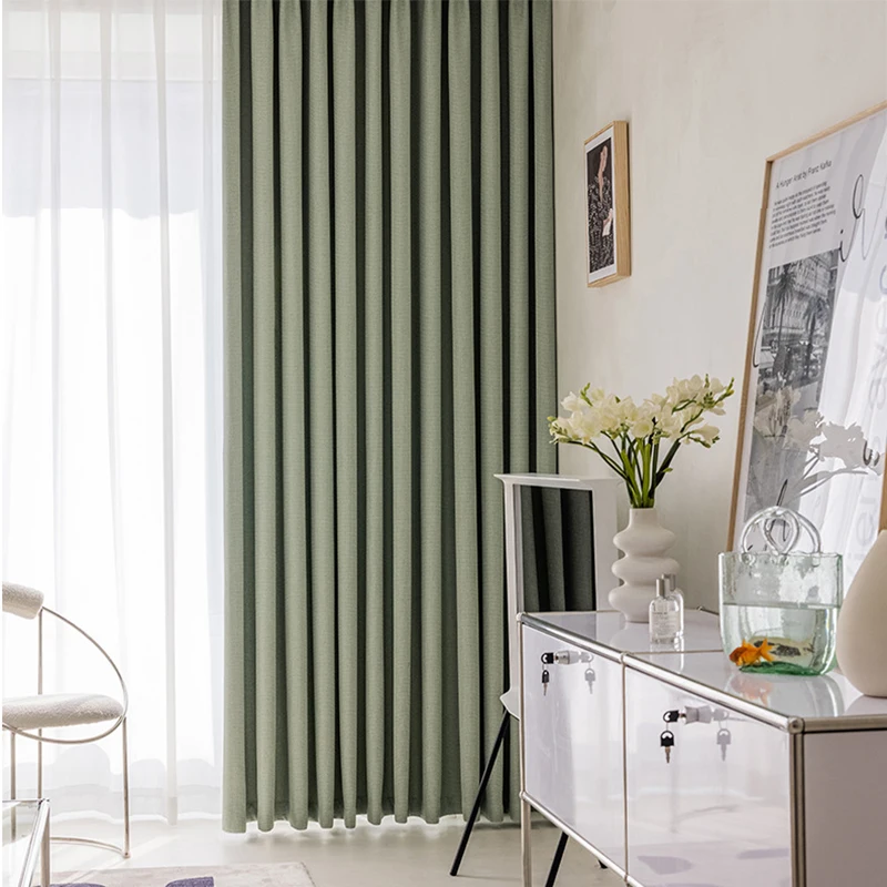 Fashion Curtains For Bedroom Living Room Home Decor Light Luxure Minimalist Romantic Art Cotton Linen Window Blackout Sunblinds
Fashion Curtains For Bedroom Living Room Home Decor Light Luxure Minimalist Romantic Art Cotton Linen Window Blackout Sunblinds