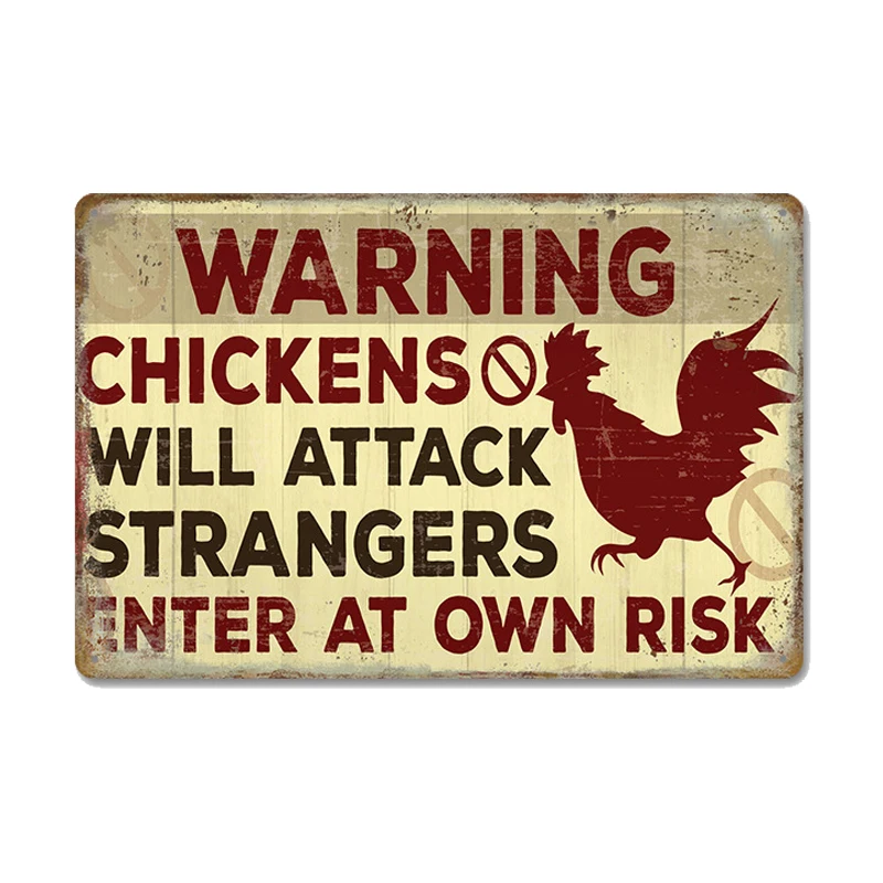 Chickens Tin Signs Metal Vintage Poster Rooster Hens Eggs Retro Plaque Wall Stickers Painting for Farm Door Home Decor
Chickens Tin Signs Metal Vintage Poster Rooster Hens Eggs Retro Plaque Wall Stickers Painting for Farm Door Home Decor