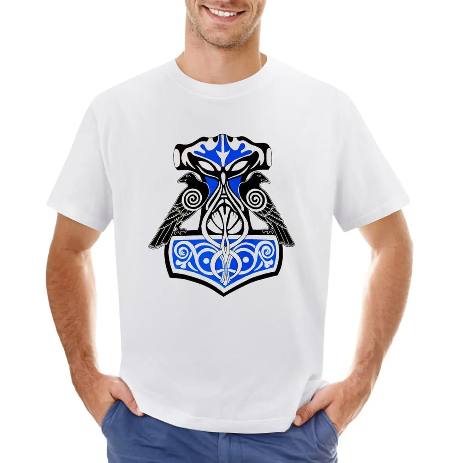 Ravens Hammer of Thor T-Shirt blanks for a boy oversizeds summer tops men graphic t shirts
Ravens Hammer of Thor T-Shirt blanks for a boy oversizeds summer tops men graphic t shirts