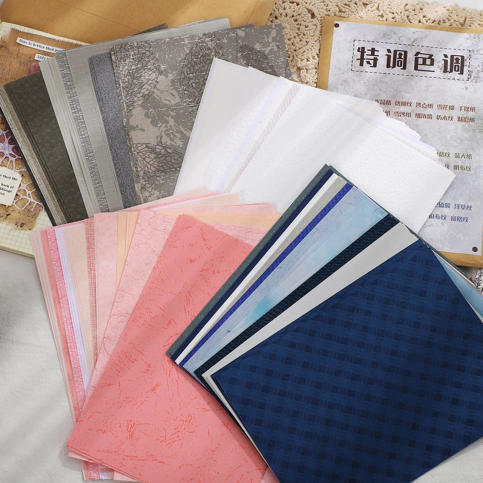 30 Sheets Simple Special Tone Art Texture A5 Material Paper Creative DIY Journal Collage Scrapbook Decor Stationary
30 Sheets Simple Special Tone Art Texture A5 Material Paper Creative DIY Journal Collage Scrapbook Decor Stationary