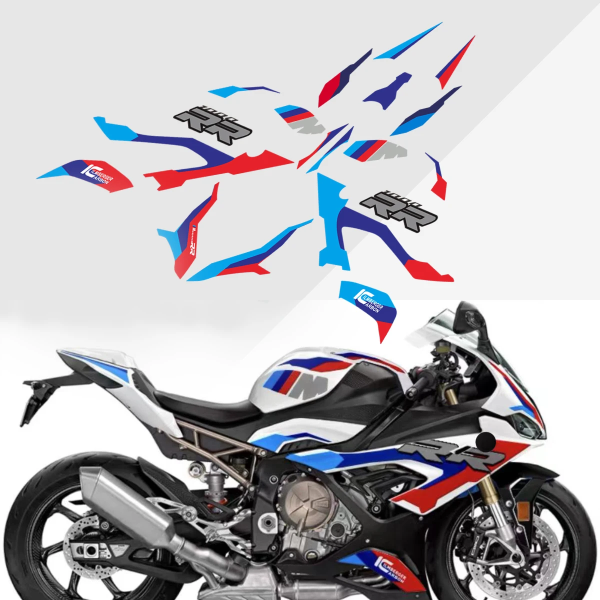 

Motorcycle Sticker Waterproof Decoration Decal S1000RR Accessories for BMW S1000 RR M1000RR 2019-2022 2021 2020 M 1000 RR