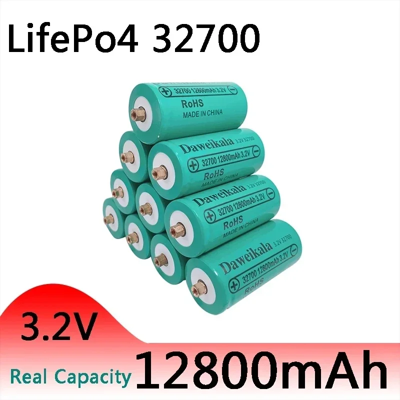 100% orignal 3.2V lifepo4 32700 battery 12.8Ah Rechargeable Battery Professional Lithium Iron Phosphate Power Battery with screw
100% orignal 3.2V lifepo4 32700 battery 12.8Ah Rechargeable Battery Professional Lithium Iron Phosphate Power Battery with screw