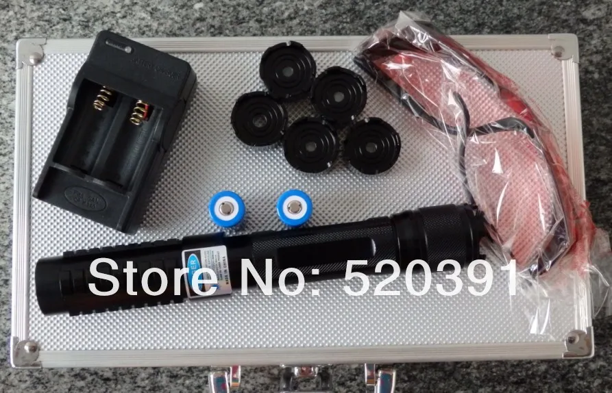 Strong Power Military Lazer Torch 500000M Blue Laser Light Pointers 450nm Flashlight Burning Match Candle Lit Cigarette Hunting
Strong Power Military Lazer Torch 500000M Blue Laser Light Pointers 450nm Flashlight Burning Match Candle Lit Cigarette Hunting