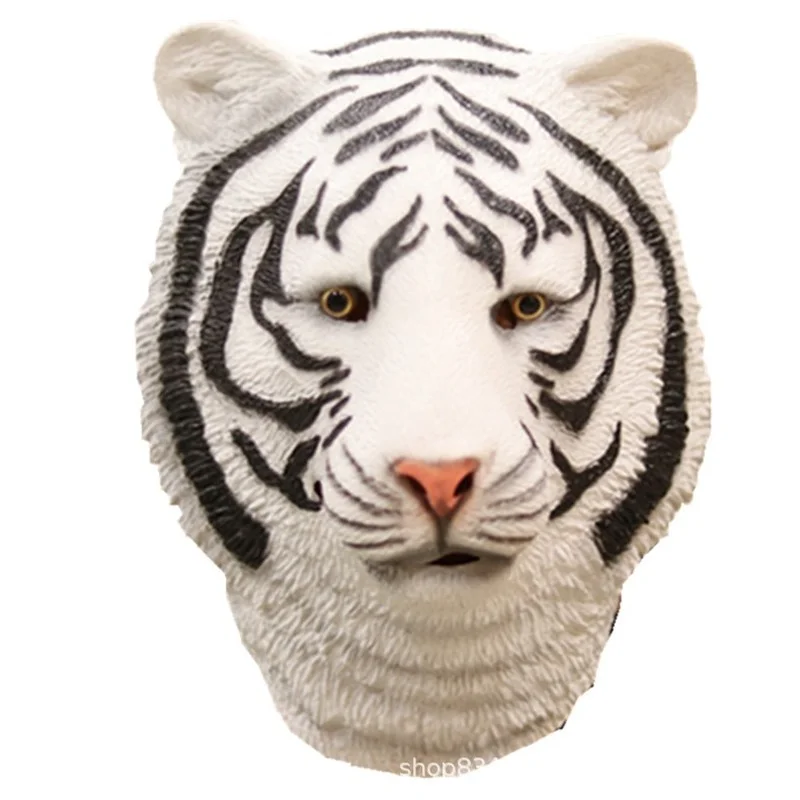 Tiger Headgear White Tiger Mascot Animal Headgear Year of The Tiger Halloween Horror Funny Funny Dress Up Props
Tiger Headgear White Tiger Mascot Animal Headgear Year of The Tiger Halloween Horror Funny Funny Dress Up Props