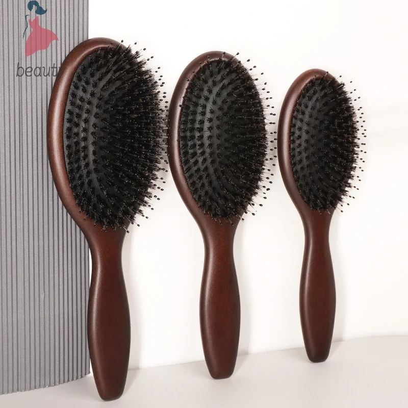 Hair Brush Scalp Massage Comb Hair Brush Bristle & Nylon Women Wet Curly Detangle Hair Brush For Salon Hairdressing Styling Tool
Hair Brush Scalp Massage Comb Hair Brush Bristle & Nylon Women Wet Curly Detangle Hair Brush For Salon Hairdressing Styling Tool