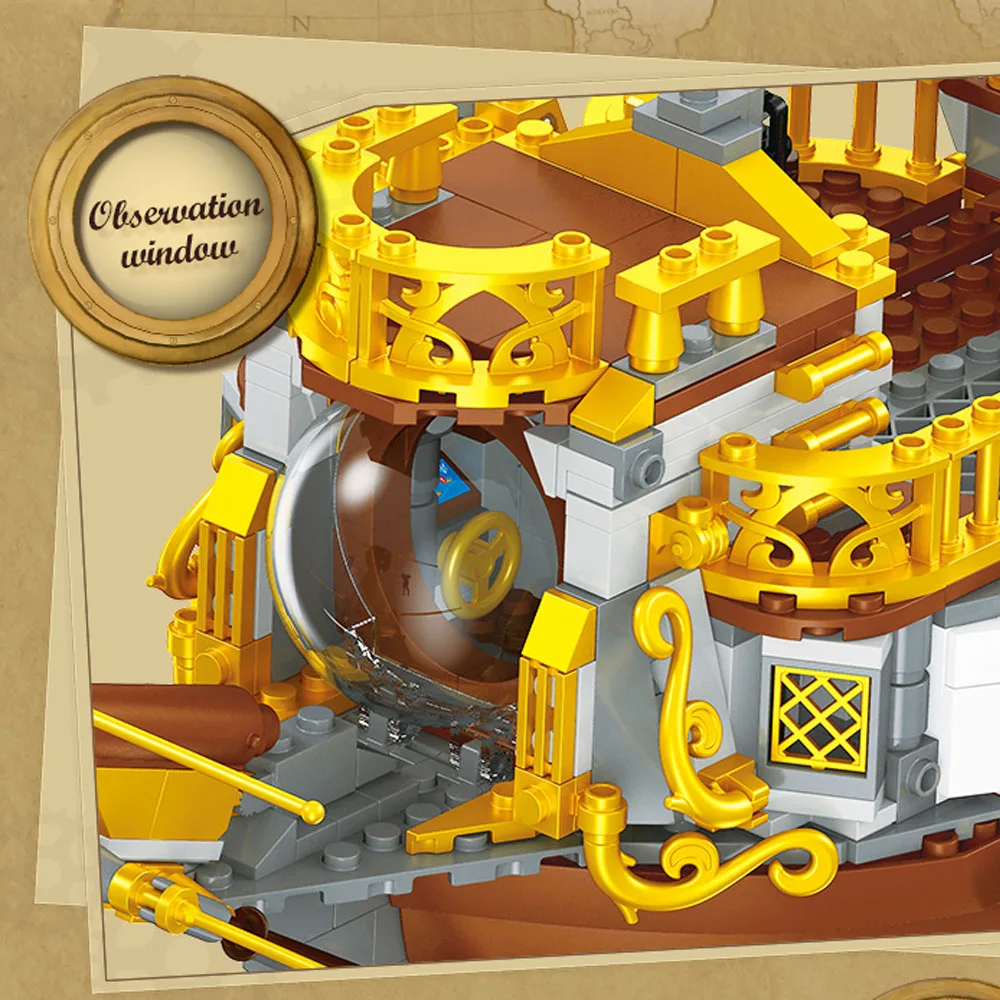 creative expert Steampunk Airship moc Building Block model toy birthday gifts Christmas 3272pcs creative expert Steampunk Airship moc Building Block model toy birthday gifts Christmas 3272pcs