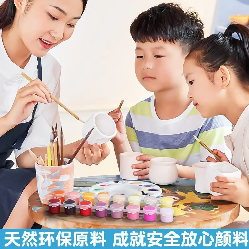 Pigment Packaging Acrylic Paint Set Children'S Small Box Of 24 Colors Oil Painting Dye Diy Graffiti Painting
Pigment Packaging Acrylic Paint Set Children'S Small Box Of 24 Colors Oil Painting Dye Diy Graffiti Painting
