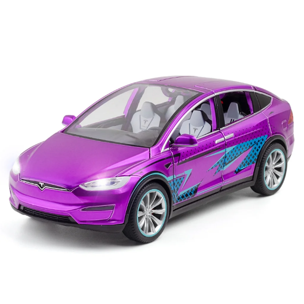 Имитация новой модели автомобилей Tesla X из энергетического сплава 1:20, детские игрушки, подарки/демонстрация
Имитация новой модели автомобилей Tesla X из энергетического сплава 1:20, детские игрушки, подарки/демонстрация