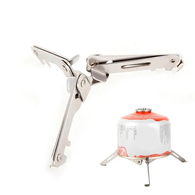 Fuels Canister Stand Tripod Support Bracket For Gases Tank Portable Foldable Stainless Steel Tank Stabilizer Holder For Camping
Fuels Canister Stand Tripod Support Bracket For Gases Tank Portable Foldable Stainless Steel Tank Stabilizer Holder For Camping