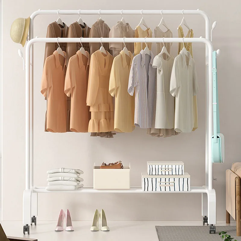 Balcony Wheels Clothes Rack Detachable Drying Floor Minimalist Clothes Stand Metal Outdoor Percheros Para Ropa Home Accessories
Balcony Wheels Clothes Rack Detachable Drying Floor Minimalist Clothes Stand Metal Outdoor Percheros Para Ropa Home Accessories