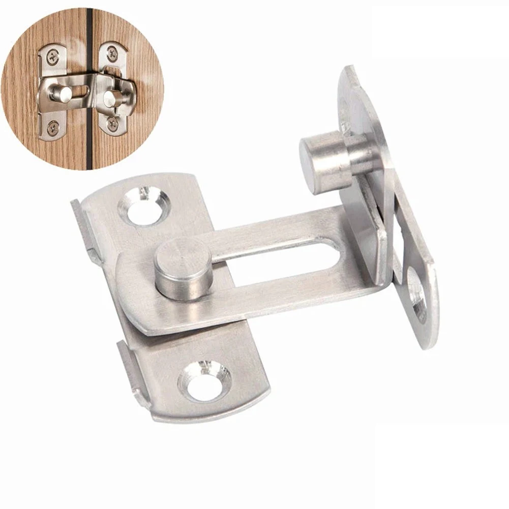 90 Degree Right Angle Door Latch Stainless Door Locks Bolt For Barn Sliding Door Flip Door Buckles Button Flip Door Latch
90 Degree Right Angle Door Latch Stainless Door Locks Bolt For Barn Sliding Door Flip Door Buckles Button Flip Door Latch
