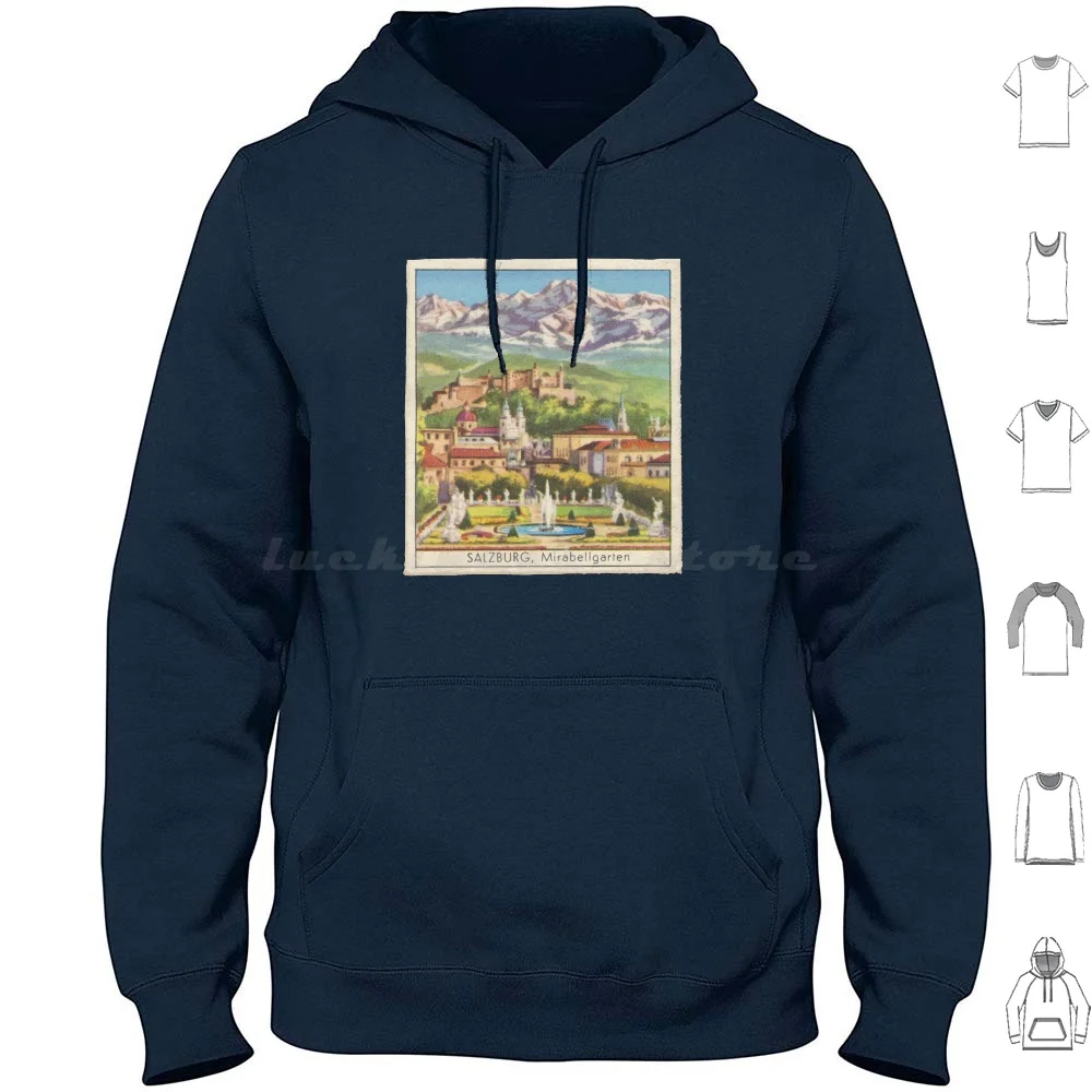 Salzburg Austria Beneath The Mountains Hoodie cotton Long Sleeve Salzburg Austria Mirabellgarten Castle Medieval
Salzburg Austria Beneath The Mountains Hoodie cotton Long Sleeve Salzburg Austria Mirabellgarten Castle Medieval