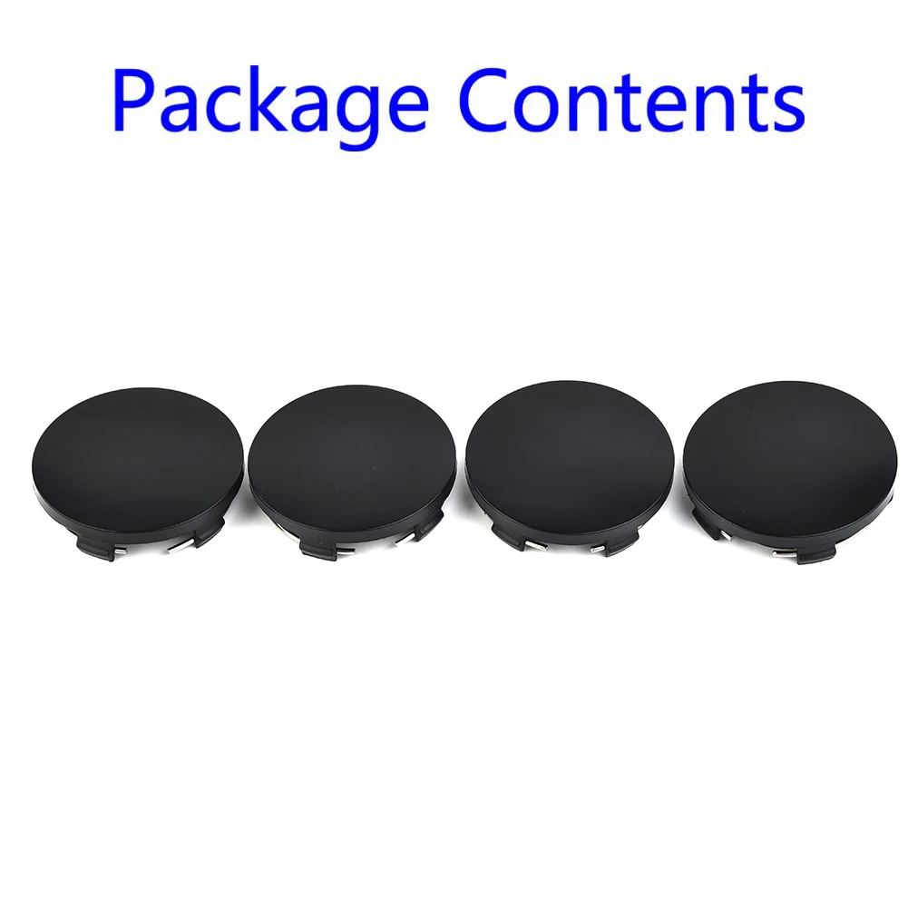 

Wheel Hub Center Cap Cover High Quality 60mm Universal14.5mm Height Appearance Black Silver Car Vehicle Decoration