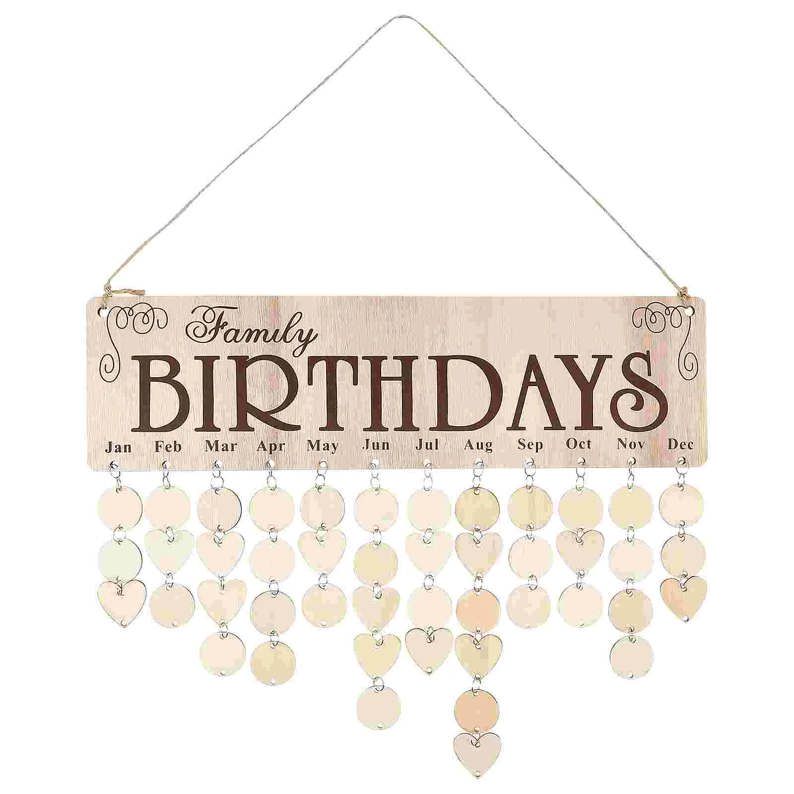 New Year Calendar Calendar Birthday Wooden Family Board Hanging Wall Reminder Decor Tagsdiy Block home Advent Bulletin Plaque
New Year Calendar Calendar Birthday Wooden Family Board Hanging Wall Reminder Decor Tagsdiy Block home Advent Bulletin Plaque
