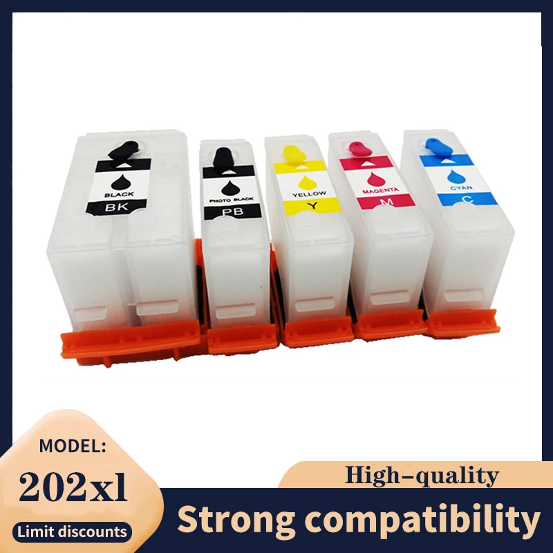 Vilaxh Europe 202XL T202XL T202 Empty Refillable Ink Cartridges For Epson XP-6100 XP-6105 XP-6005 XP-6000 XP6100 XP6000 XP6005
Vilaxh Europe 202XL T202XL T202 Empty Refillable Ink Cartridges For Epson XP-6100 XP-6105 XP-6005 XP-6000 XP6100 XP6000 XP6005