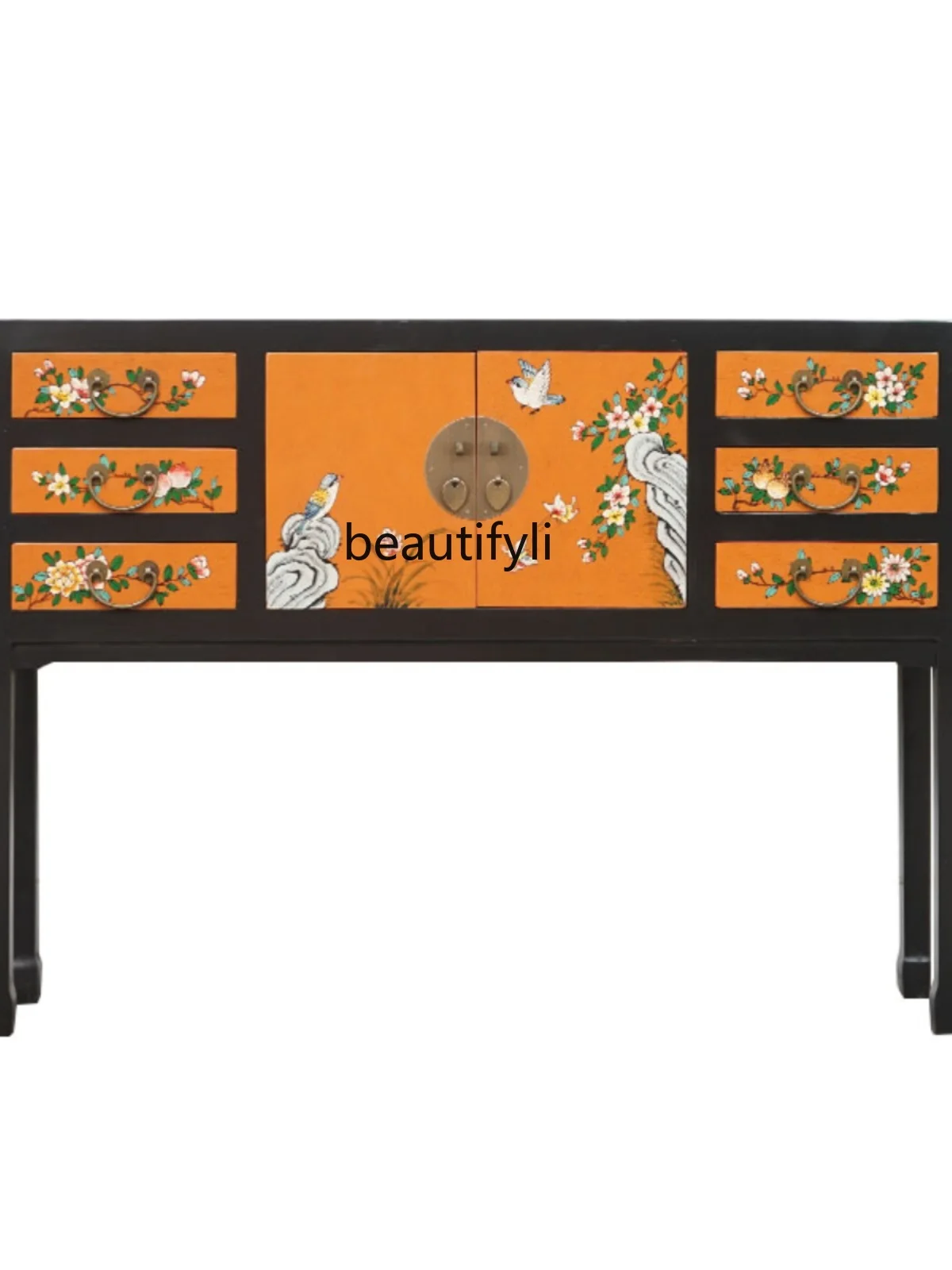 New Chinese Style Painted Entrance Cabinet Door Shoe Cabinet Partition Solid Wood Curio Cabinet
New Chinese Style Painted Entrance Cabinet Door Shoe Cabinet Partition Solid Wood Curio Cabinet