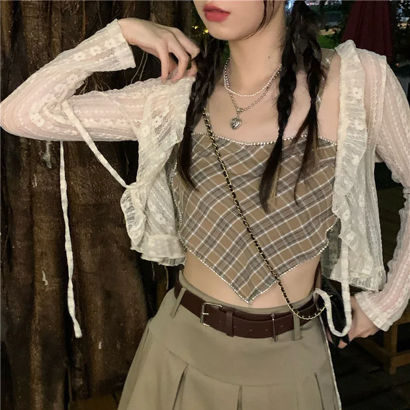 Летняя приталенная универсальная кружевная куртка-накидка с кофточкой и юбкой от солнца, в комплекте с кардиганом с длинными рукавами Y285
Летняя приталенная универсальная кружевная куртка-накидка с кофточкой и юбкой от солнца, в комплекте с кардиганом с длинными рукавами Y285