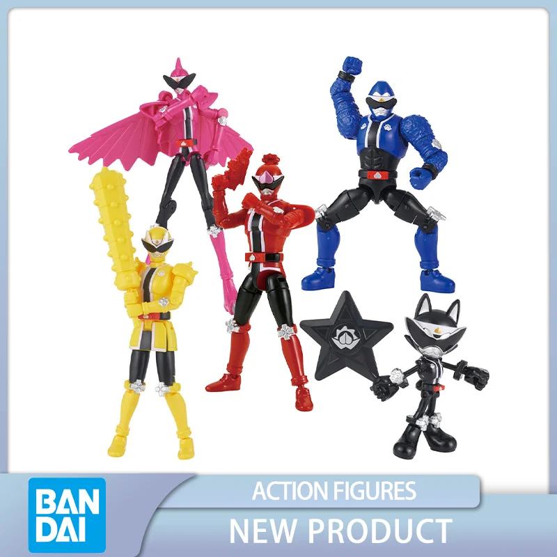 

Bandai BANDAI Avataro Sentai Donbrothers Change Heros Don Momotaro Oni Sister Anime Collectible Action Figures Toys for Gift