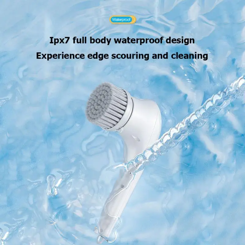 5 In 1 Electric Cleaning Brush Scrubber 360 Rotary Dishwashing Brush For Bathroom Kitchen Home Usb Charging Cleaning Tool
5 In 1 Electric Cleaning Brush Scrubber 360 Rotary Dishwashing Brush For Bathroom Kitchen Home Usb Charging Cleaning Tool