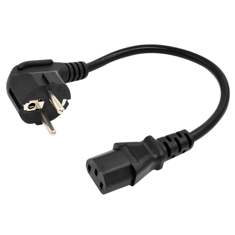 Кабель питания Европейского типа F, штекер Schuko IEC C13, кабель питания для ПК, компьютера, монитора, принтера, телевизора (1,8 м, штепсельная вилка европейского стандарта)
Кабель питания Европейского типа F, штекер Schuko IEC C13, кабель питания для ПК, компьютера, монитора, принтера, телевизора (1,8 м, штепсельная вилка европейского стандарта)