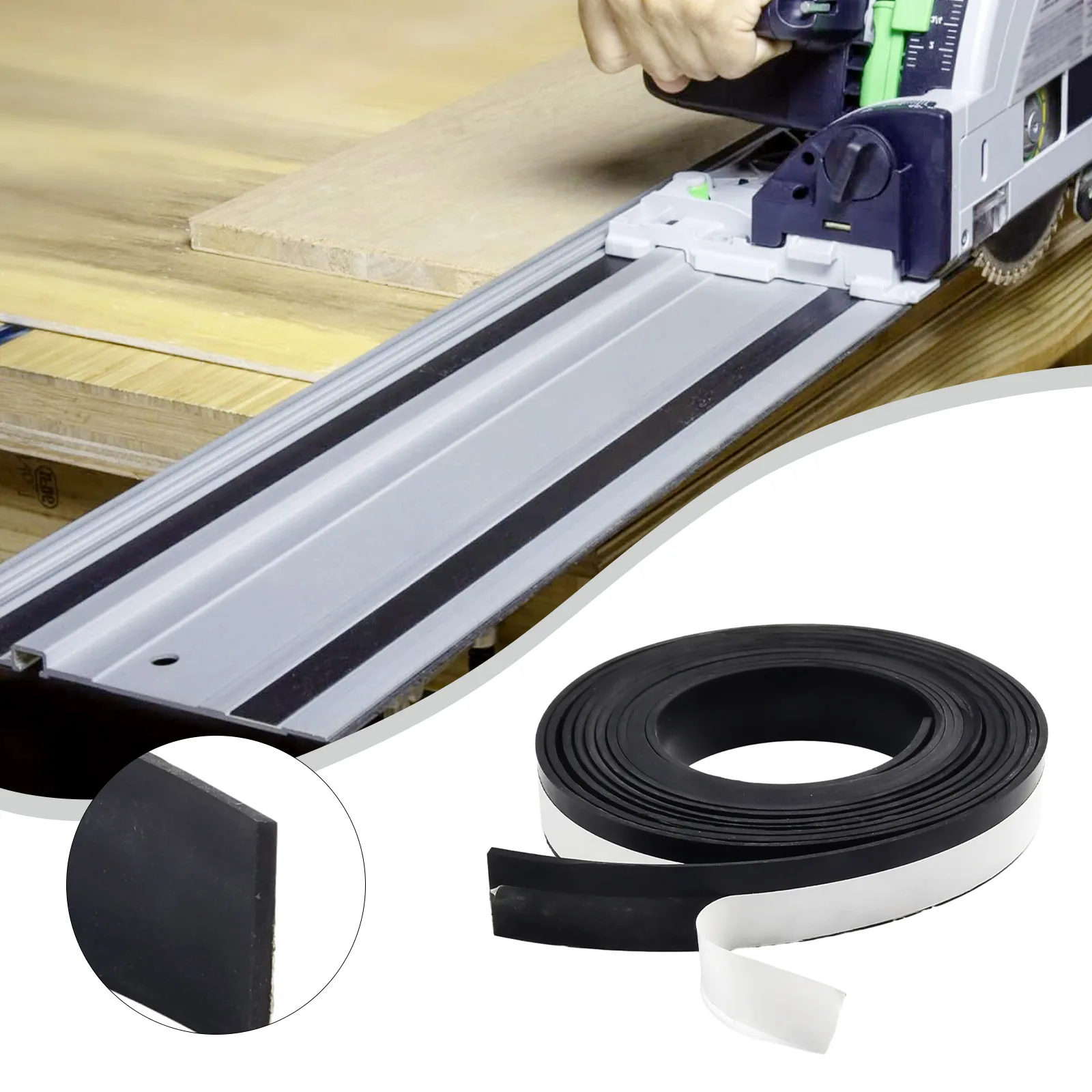 194419-4 495209 Splinter Guard Replacement Strip Black For Track Saw Guide Rail Splinter Guard Guard Track Saw Guide Rails
194419-4 495209 Splinter Guard Replacement Strip Black For Track Saw Guide Rail Splinter Guard Guard Track Saw Guide Rails