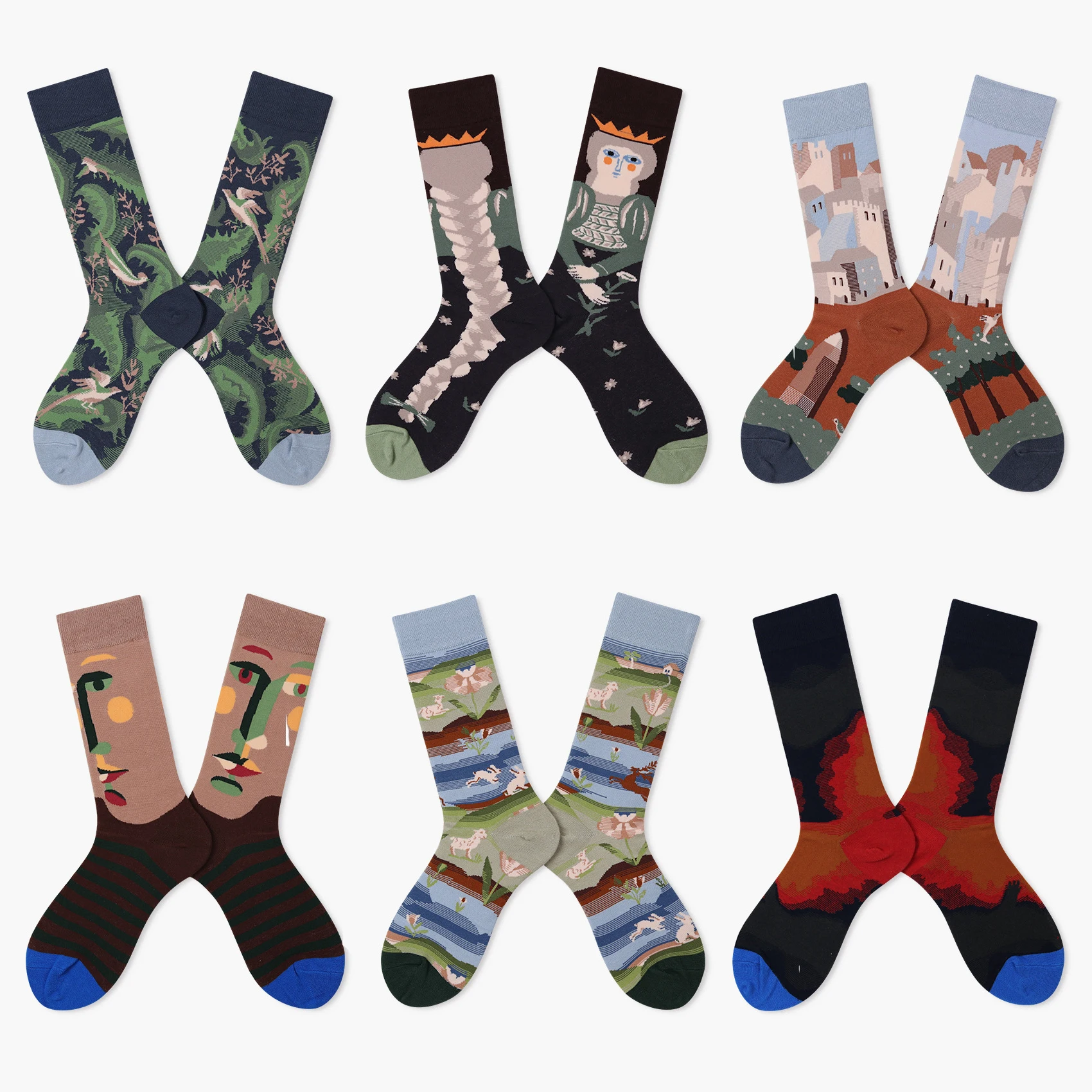 Autumn and winter new French socks women's mid-tube trend cotton sports skateboard mid-tube socks cartoon socks
Autumn and winter new French socks women's mid-tube trend cotton sports skateboard mid-tube socks cartoon socks