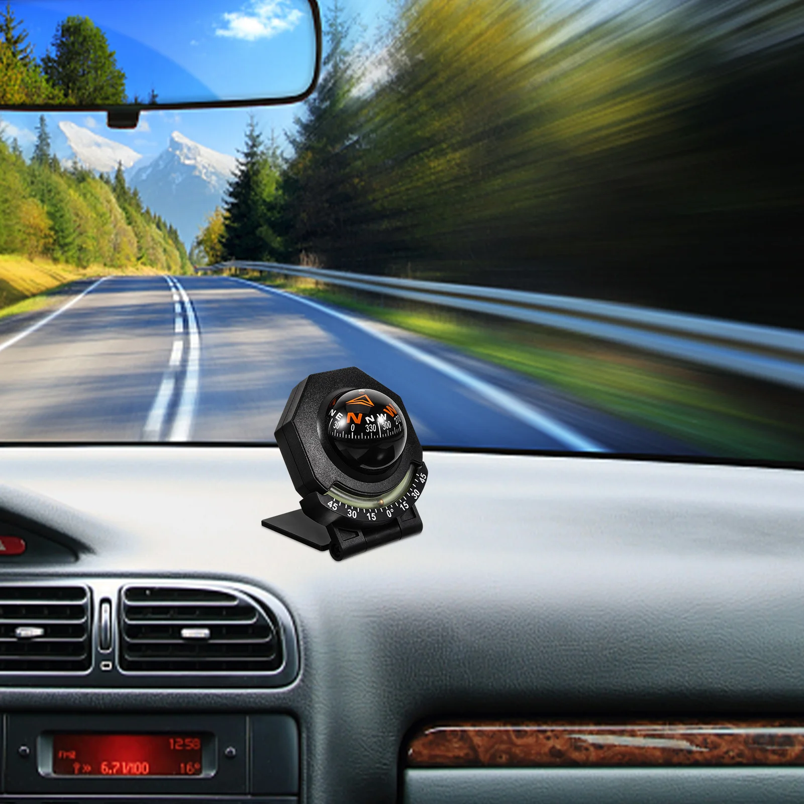 Car Compass Ball Shaped Variable Navigation Dashboard Car Compass Direction Pointing Guide For Outdoor Car Boat Cycling Hiking
Car Compass Ball Shaped Variable Navigation Dashboard Car Compass Direction Pointing Guide For Outdoor Car Boat Cycling Hiking