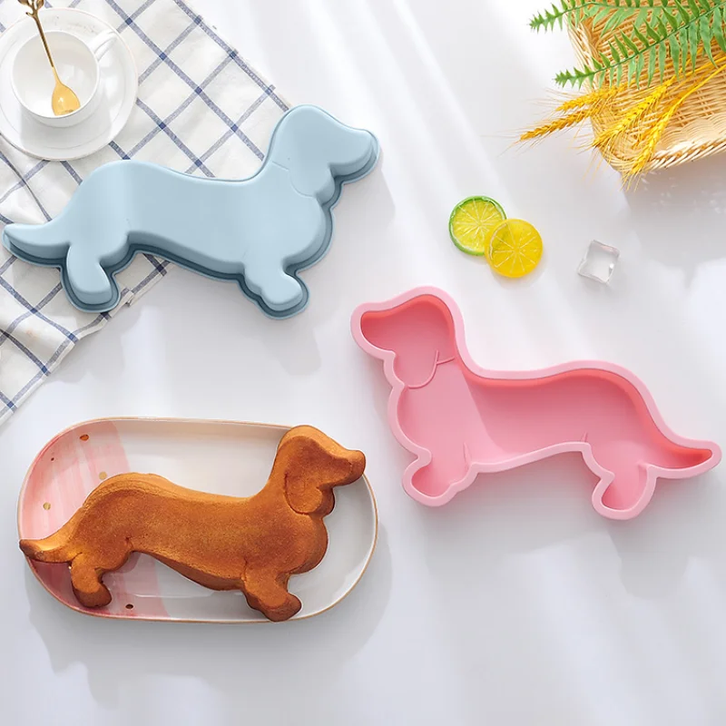 Large Dachshund Modeling Silicone Mold Cute Animal Dessert Bread Pan DIY Birthday Party Decoration Dessert Silicone Molds
Large Dachshund Modeling Silicone Mold Cute Animal Dessert Bread Pan DIY Birthday Party Decoration Dessert Silicone Molds