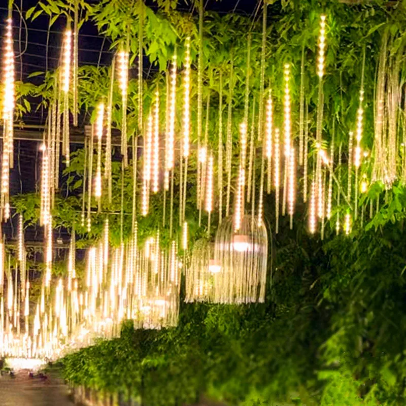 32/24/16/8Tubes Meteor Shower Rain Led String Lights Street Garlands Christmas Tree Decorations for New Year Fairy Garden Lights
32/24/16/8Tubes Meteor Shower Rain Led String Lights Street Garlands Christmas Tree Decorations for New Year Fairy Garden Lights