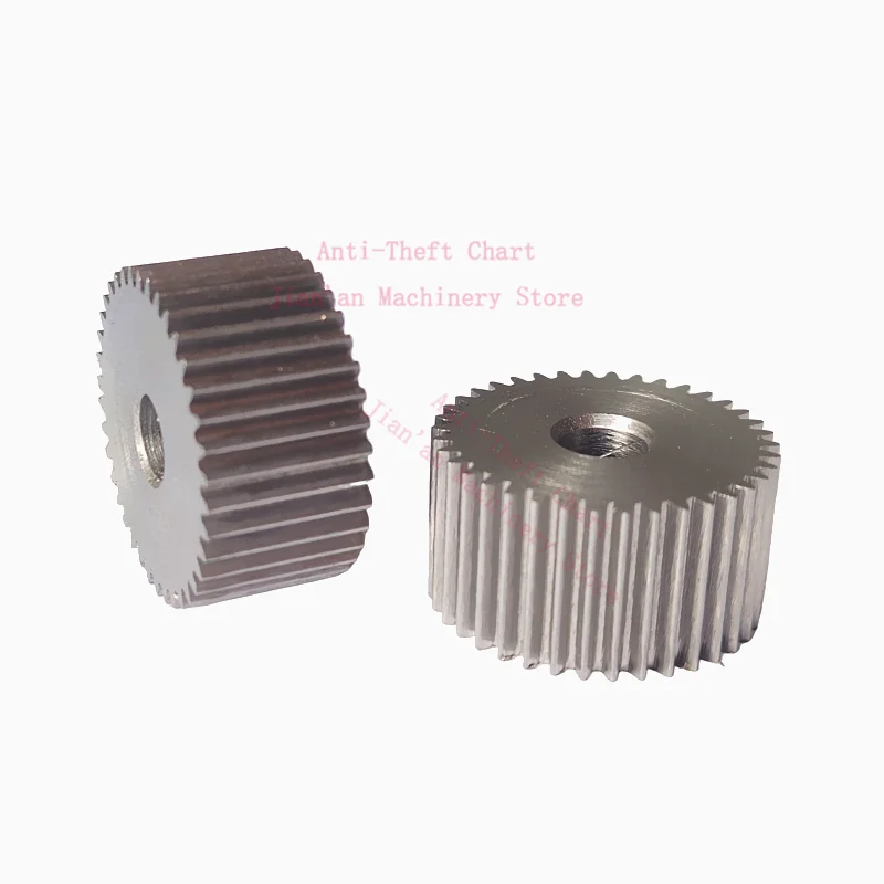 

Customized Flat 45# Steel 0.6 Die 38 Teeth 12mm Thick Spur 0.6mod 45 Steel Gear Make Various Confidential Gears