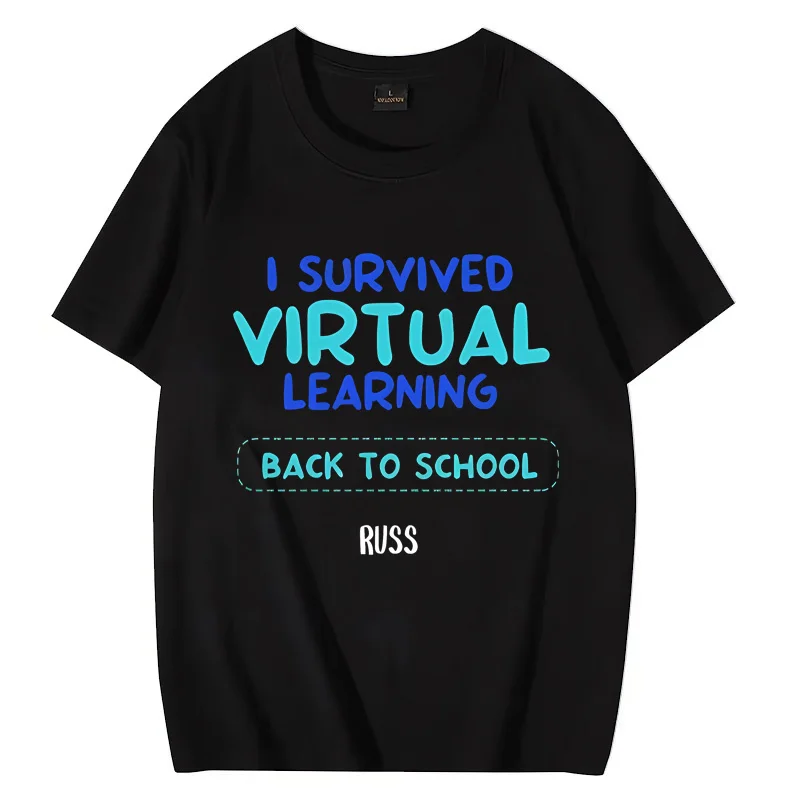 Personalized Back to School Men Women vintage T shirt High Quality Casual print Tops Oversized Short Sleeve Cotton Unisex Tee
Personalized Back to School Men Women vintage T shirt High Quality Casual print Tops Oversized Short Sleeve Cotton Unisex Tee