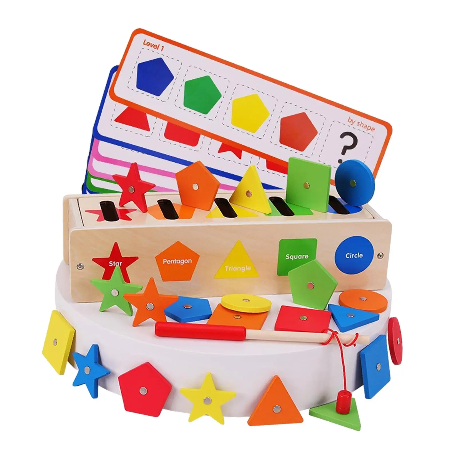 Wooden Shape Color Sorting Toy Educational Toys Shape Sorter Stacking Toys for Toddlers Boys Girls Baby Children Birthday Gifts
Wooden Shape Color Sorting Toy Educational Toys Shape Sorter Stacking Toys for Toddlers Boys Girls Baby Children Birthday Gifts