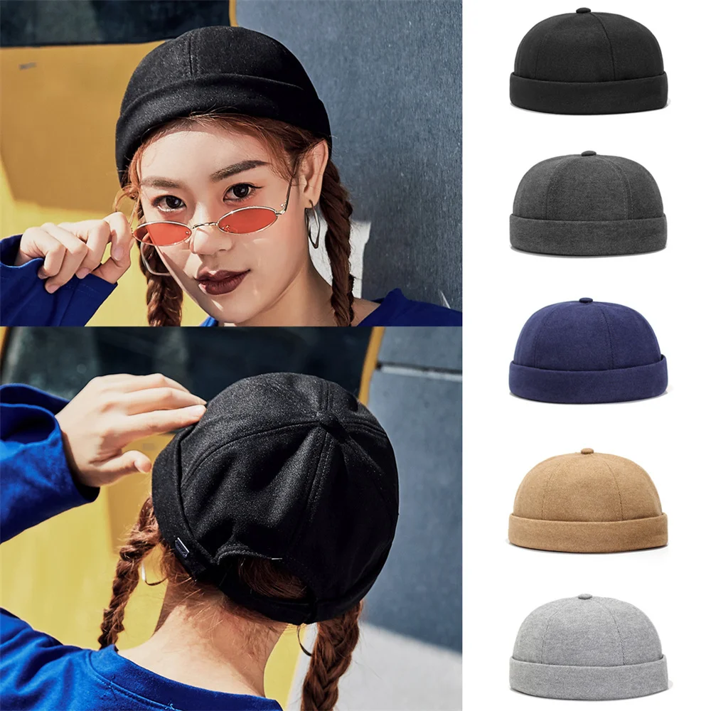 New Trendy Women Skull Cap Casual Solid Mens Cap Summer Autumn Short Brimless Bonnet Beanie Hat Unisex Hip Hop Hats Dropshipping
New Trendy Women Skull Cap Casual Solid Mens Cap Summer Autumn Short Brimless Bonnet Beanie Hat Unisex Hip Hop Hats Dropshipping