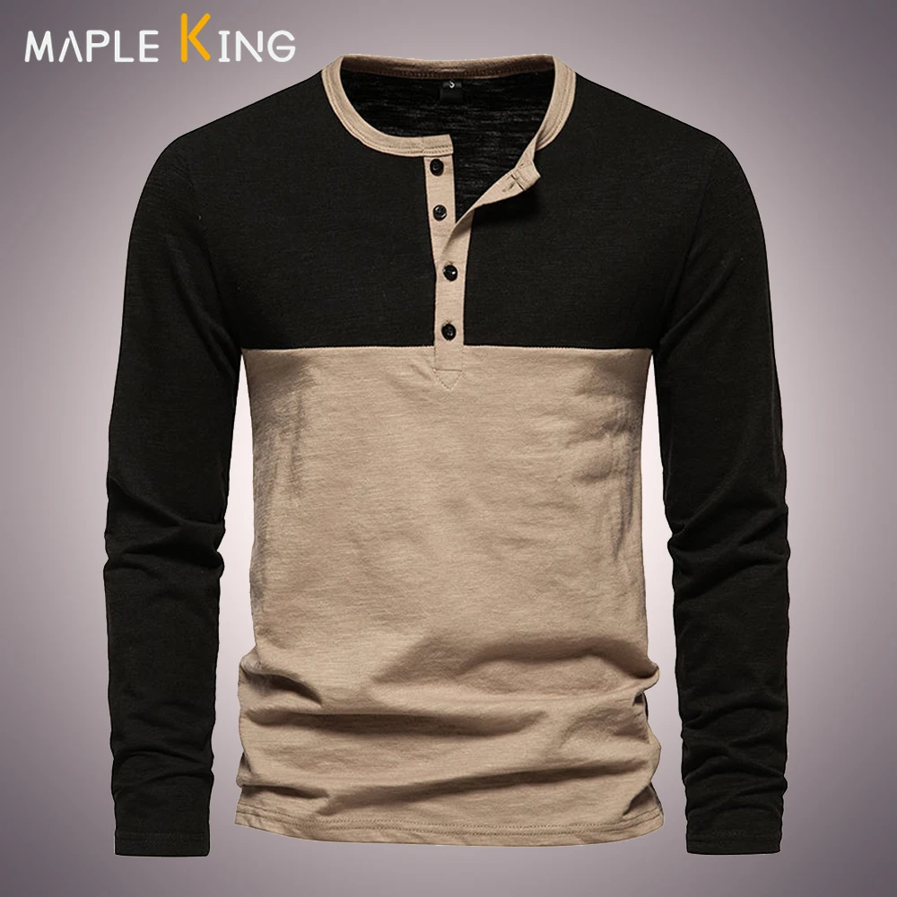 Patchwork Color T Shirt Cool Men's Tops Tees Camisas Streetwear 2024 Vintage Long Sleeve Basic Camisetas Mens Plus Size T-shirts
Patchwork Color T Shirt Cool Men's Tops Tees Camisas Streetwear 2024 Vintage Long Sleeve Basic Camisetas Mens Plus Size T-shirts