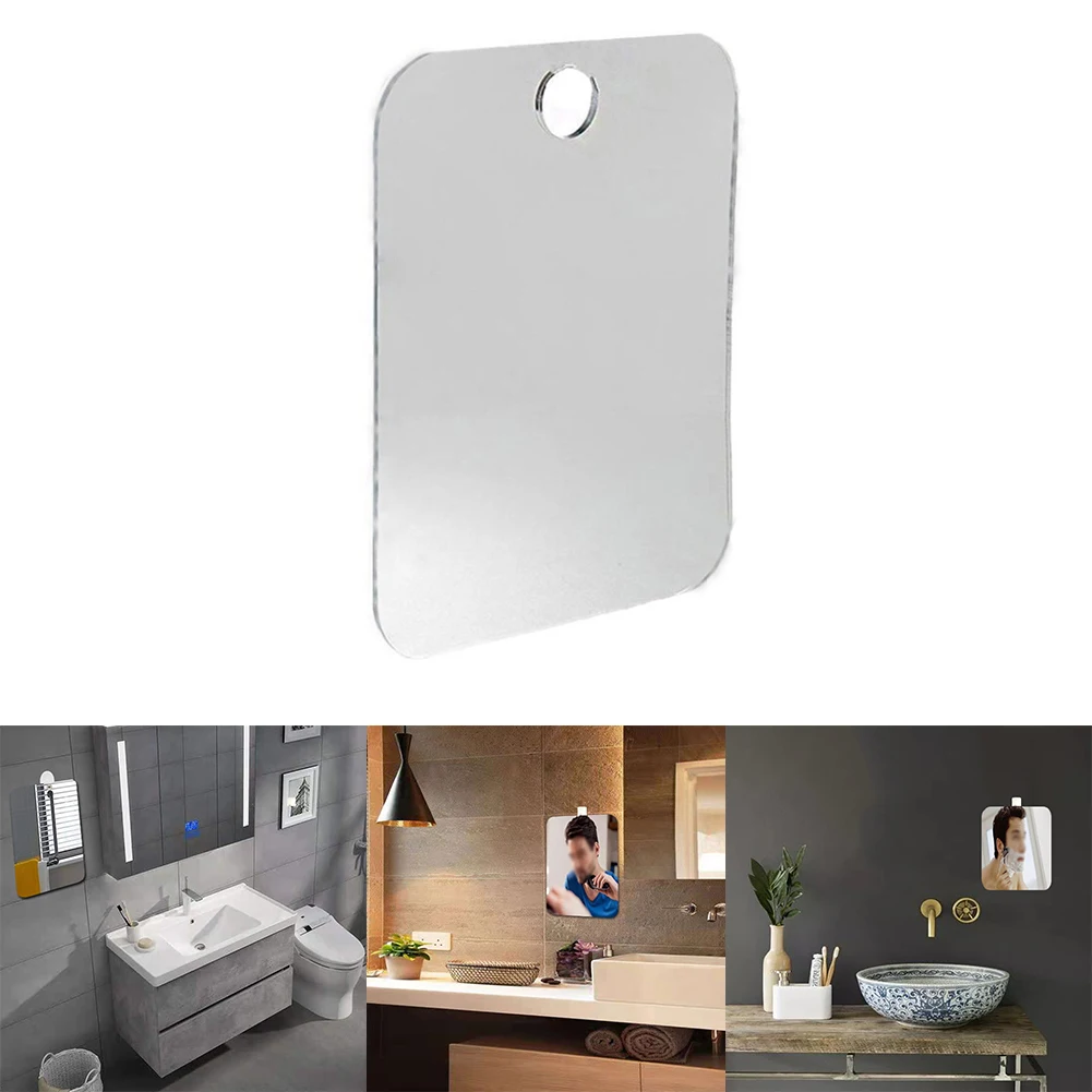 1pcs Acrylic Acrylic Anti-Fog Shower Mirror For Man Shaving Women Makeup Portable Travel Bathroom Mirror Accessories 17x13cm
1pcs Acrylic Acrylic Anti-Fog Shower Mirror For Man Shaving Women Makeup Portable Travel Bathroom Mirror Accessories 17x13cm